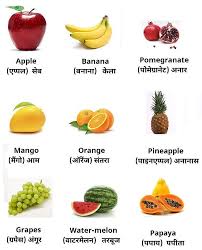 Fruits Name In Hindi And English Fruits And Vegetables Fruit Fruits Photos Fruit Names