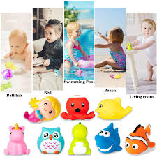 A wide variety of light up bath toy options are available to you, such as abs, pvc, and pp. Bath Toys For Toddlers Baby 8 Pack Light Up Toys Bathtub Toy Flashing Colourful Led Light Shower Bathtime For Kids Infants Shark Clown Fish Owl Unicorn Octopus Dolphin Dinosaur Mermaid Toys Buy Online At Best Price In Uae Amazon Ae