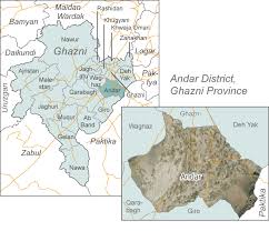 Provinces of afghanistan province map iso 3166 2af centers population 2015 area km2 districts un. Ghazni Andar Map Big Helms V2 625 Afghanistan Analysts Network English