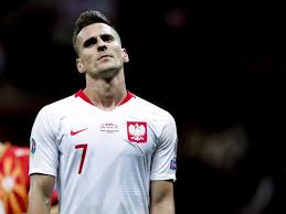 Poland's forward arkadiusz milik runs in celebration after scoring during the euro 2016 group c football match between poland and northern ireland at the allianz riviera stadium in nice on june 12. Arkadiusz Milik Withdraws From Poland Squad Due To Injury 90min