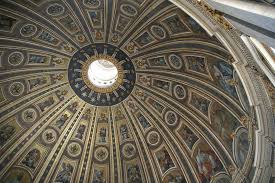 The pope was inside the basilica when he heard the news about the angel in springfield. Vatican St Peter S Basilica Dome Architecture Church Ceiling Cathedral Famous Place Built Structure Low Angle View Pxfuel