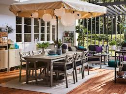 Bondholmen Table Outdoor Gray 92 1 2x35 3 8 235x90 Cm Ikea Outdoor Dining Furniture Outdoor Dining Large Dining Table