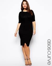 Plus Size Asos Curve Bodycon Dress Plus Size Outfits Plus Size Fashion For Women Little Black Dress