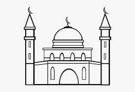 Mosque coloring pages are a fun way for kids of all ages to develop creativity, focus, motor skills and color recognition. Mosque Clip Art 06 Mosque Coloring Page Free Transparent Png Download Pngkey