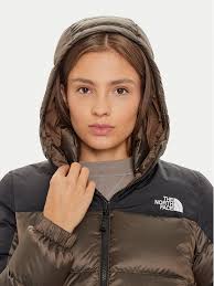 The North Face Giacca Marrone Donna The North Face Giubbotto Piumino Diablo  NF0A898Z Marrone Regular Fit