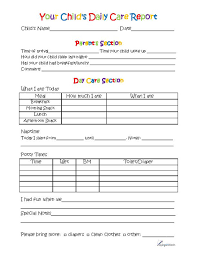 By providing you boxes for your tasks to be listed down, these electronic calendars are fun to use. Toddler Day Care Report Pdf Template For Printing