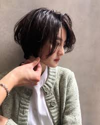 今回もまっすぐに ぱつーんとしてます いつもありがとうございます apartmenthair ショートボブ 切りっぱなし ボブ バリカット