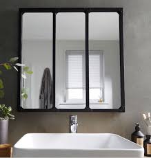 Salle de bains, chambre, entrée, cuisine, salon. Donnez Un Style Industriel A Votre Salle De Bains Avec Ce Miroirs Facon Verriere D Ateli Salle De Bains Style Industriel Miroir Salle De Bain Miroir Industriel