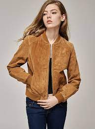 Escalier Women S Genuine Leather Jacket Zip Up Suede Quilted Bomber Biker Coat Shell 100 Leather Leather Bomber Jacket Bomber Jacket Leather Jackets Women