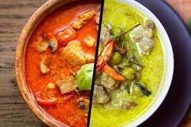 Thai Red Green Curry Madhuban