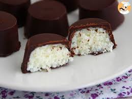 Chocolats Fourres A La Noix De Coco Facon Bounty Photo 2 Gateau Choco Coco Chocolat Gateau Noix De Coco
