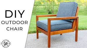 West elm wire frame bar chairs 6. Modern Diy Outdoor Chair From Cedar 2x4s Fixthisbuildthat