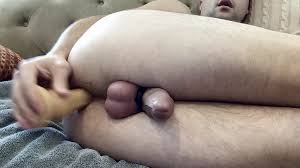 Dildofick Gif mit schwulem Porno