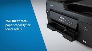 These physical properties and many more enhance the printer's suitability for both private and commercial uses. Brother Mfc J6530dw A3 All In One Inkjet Printer Youtube
