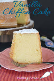 Vanilla Chiffon Cake Recipe In 2020 Sponge Cake Recipes Vanilla Chiffon Cake Recipe Cake Recipes