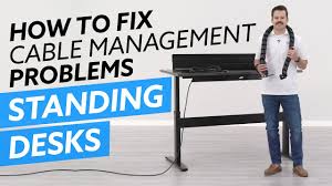 How to cut & join usb cables. How To Fix Cable Management Problems For Standing Desks Youtube