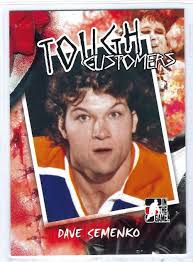 2005-06 In the Game Tough Customers #TC-DSE Dave Semenko