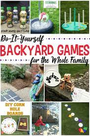 10 Simple Diy Backyard Games For The Whole Family Family Games Family Games Outdoor Backyard Games