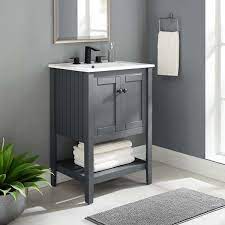 Overstock bathroom vanities for inspiring bathroom cabinets ideas. Prestige 23 Bathroom Vanity Cabinet Sink Basin Not Included Overstock 31041090