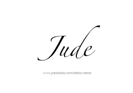 The female name jude additionally means woman from judea and jewish woman or jewess (from hebrew y'hudí/יְהוּדִי = being a jew/jewish). Jude Name Tattoo Designs
