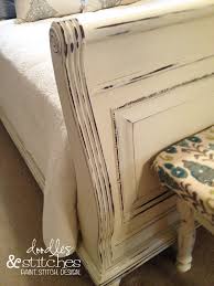 Painted Sleigh Bed Sleigh Bed Painted Bed Makeover Sleigh Bed Master Bedroom