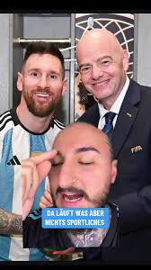 Lionel Messi und Infantino: Eine ikonische Beziehung