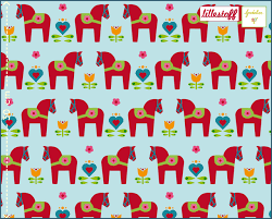 Dala Pferd Dalapferd Lillestoff Lille