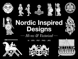 New viking mega embroidery hoop designer i/ii 14.2x 6 360x150mm gh1731. Urnes Style Chain Patterns