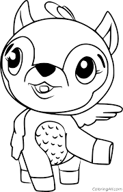 Find out free hatchimals coloring pages to print or color online on hellokids. Hatchimals Deeraloo Coloring Page Coloringall