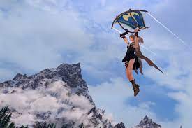 Breath of the Wild's paraglider comes to Skyrim 