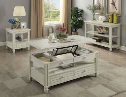 With millions of unique furniture, décor, and housewares options, we'll help you find the perfect solution for your style and your home. Suzette Coffee 2 End Table Set Cm4615 In Antique White W Opt