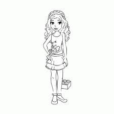 Kids n fun 20 kleurplaten van lego friends. Lego Friends Kleurplaten Leuk Voor Kids