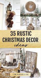 40 Best Rustic Christmas Decor Ideas That You Need In Your Home Christmas Decorations Rustic Christmas Decor Inspiration Christmas Decorations