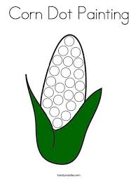 In color theory for artists, the secondary colors—green, orange, and purple—are created by mixing two primary colors. Corn Dot Painting Coloring Page Twisty Noodle Preschool Crafts Fall Art Activities For Toddlers Vegetable Coloring Pages