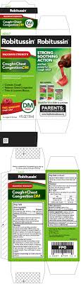 Robitussin Dm Ingredients Robitussin Vs Mucinex Best Otc