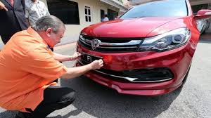 Automobile codes required to identify the country of registration of the vehicle. Malaysia Singapore Car Plate Number