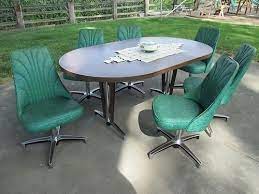 Vintage chromcraft table with 6 chairs @lucasstantiques. Chromcraft Dinette Chairs Ideas On Foter