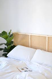 Diy Cane Headboard Ikea Hack Ikea Headboard Caned Headboard Bedroom Headboard