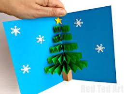 But i know it would mean so much more to give homemade christmas cards to the family, especially close family (trying to be realistic about actually doing it). Christmas Card Ideas For Kids Red Ted Art Make Crafting With Kids Easy Fun