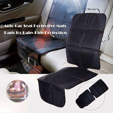 Leather Oxford Cotton Auto Car Seat Protector Universal Car Baby Kids Wear Kick Pad Protective Mats Pads For Seats Car Seats Car Seat Protector Seat Protector