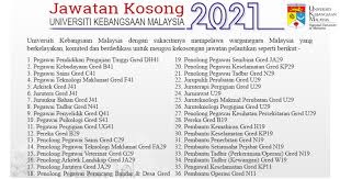 Kerja kosong pusat perubatan universiti kebangsaan malaysia terkini. Permohonan Jawatan Kosong Di Universiti Kebangsaan Malaysia Ukm Kelayakan Spm Diploma Ijazah
