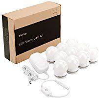 Waneway Hollywood Stil Led Spiegelleuchte Schminklicht Spiegellampe Schminkleuchte Make Up Licht S Schminkspiegel Schminktisch Kommode Beleuchteter Spiegel