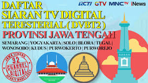 Daftar saluran channel tv digital ini didapatkan dari informasi per tanggal 1 januari 2020. Daftar Siaran Tv Digital Teresterial Dvbt2 Provinsi Jawa Tengah Semarang 2021 Youtube