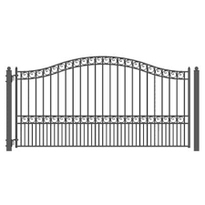 The random slants of the spokes add a quirky touch to the perfect symmetry of the modern design. Metal Driveway Gates Gates Gate Openers The Home Depot