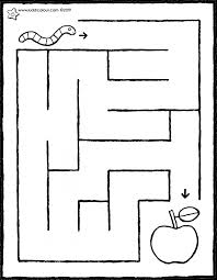 Een kleurplaat bestaat meestal uit een simpel motief in brede zwarte lijnen en is over het algemeen gedrukt op wit papier. Doolhoven Types Colouring Pages Kiddicolour