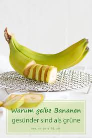 Grune Banane Essen Ja Oder Nein We Go Wild In 2020 Grune Banane Banane Gesund Essen