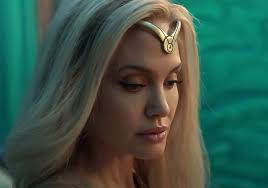 Thena has the power to make any and all handheld weapons with the help of cosmic energy. Eternals Trailer Angelina Jolie Transforms Into Ancient Warrior