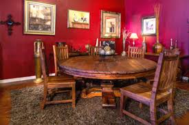We were not able to find a match. 72 Round Mesquite Dining Table Southwestern Dining Room Phoenix By La Casona Custom Furniture Houzz