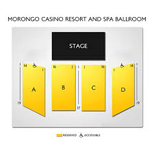 Morongo Casino Resort And Spa 2019 Seating Chart