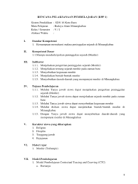 (6 x 35 menit) 1 x pertemuan. Rpp Bam Kls V